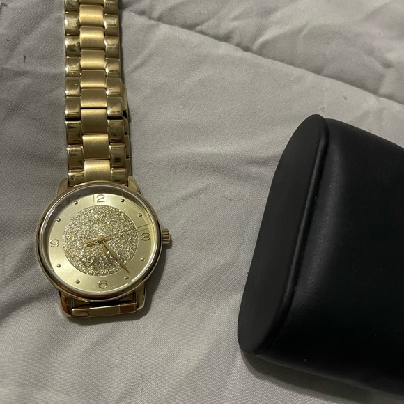 Coach Gold Glitter Dial Watch - Picture 1 of 4